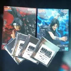 GIGO限定 NARUTO フィギュア うちはサスケ うちはイタチ 2個セットB