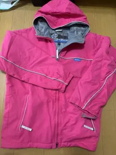 ピンク スキーウェア サイズ11 フード付き