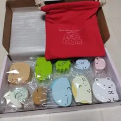 すみっコぐらし　木製キャラ型つみきセット