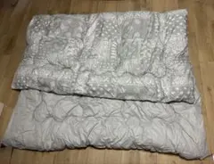 シングルロンググレーの掛け布団 約150cm x 210cm