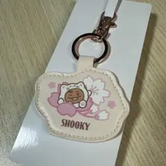 BT21 Sakura Cat 合成皮革キーホルダー