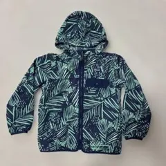patagonia フード付きジャケット 葉柄　130cm