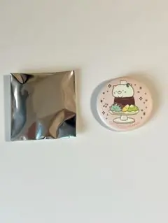 すみっコぐらし　ねこ　ざっそう　缶バッジ　ノベルティ　チョコレートフェア