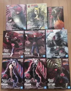 NARUTO ナルト疾風伝 フィギュア トビ ヒダン イタチ サソリ 4種セット