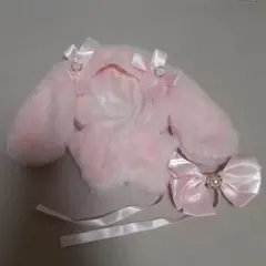 ザッカマート ぬいぐるみコスチューム きぐるみ 着ぐるみ ピンク ぬい服 うさぎ