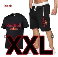 【ビッグサイズ】レッドブル　半袖Tシャツ　ハーフパンツ  上下セット　2XL
