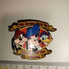 Disneyland ピンバッジ 海賊 ミッキー グーフィー ドナルド