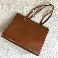 カルティエ トートバッグ ブラウン パンテール　レザー シンプルのサムネイル