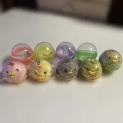 ぴよりんぬいぐるみ♢コンプリート+１♢カプセルトイ♢未開封