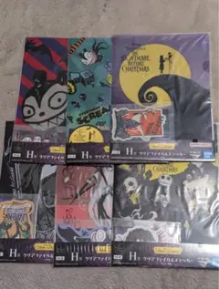 一番くじ　H賞 クリアファイル＆ステッカー ナイトメアー・ビフォア・クリスマス