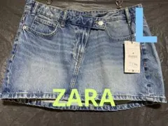 ZARA TRF デニムミニスカート L