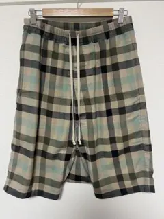 Rick Owens ハーフパンツ　チェック　RU02B2384-CPのサムネイル