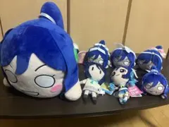 【まとめ売り】Aqours　松浦果南　寝そべりぬいぐるみ　マスコット　全6点