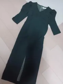 LILY BROWN ダークグリーン ワンピース