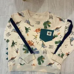 恐竜柄トレーナー 130cm