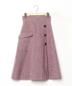 JILL by JILLSTUART ピンク フレアスカート