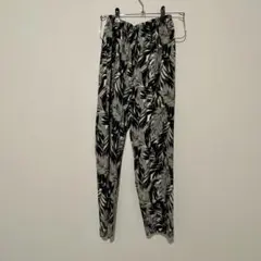 イージーパンツ 総柄 ウエストゴム　大きいサイズ　日本製