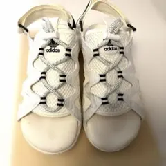 アディダス　adidas アスターサンダル 白 23.5cmのサムネイル