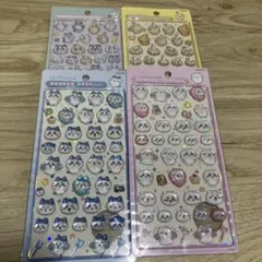 BONBON DROP 立体シール　ちいかわ 4シートセット