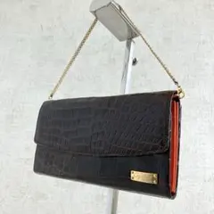 【美品 2way】レザージュエルズ　ハンドバッグ　チェーン　シャイニング　本革のサムネイル