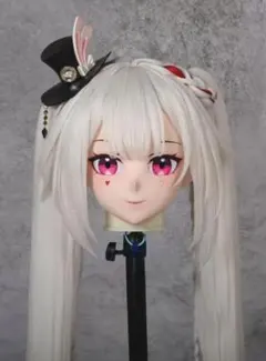 霧雨魔理沙 全頭面 鍵付き 着ぐるみ マスク コスプレ コスチューム