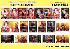 【安杜羽加】生誕記念生写真 20○○年度（○枚コンプセット）