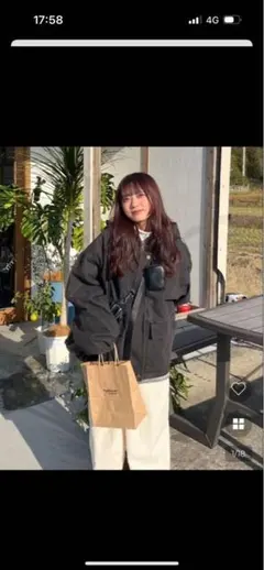 nugu kota P000KWON フードデニムジャンパー