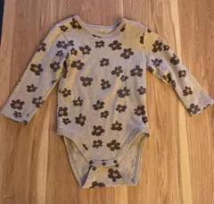 Melted butter CHOCOLATE FLOWER ボディースーツ長袖