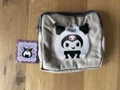 サンリオキャラクターズ にっこりーノ クロミ スクエアポーチ