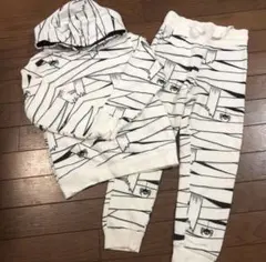 H&M ハロウィン 仮装　ミイラ　パーカー　スウェット
