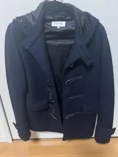 GLOBAL WORK ネイビー ダッフルコート M