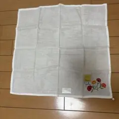 Sybilla ハンカチ 花柄刺繍 ホワイトのサムネイル