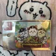 ちいかわアドベンチャーお台場冒険王 スマホに貼れるサイズステッカーうさぎハチワレ