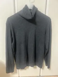 UNIQLO HEATTECH グレー 長袖ニット L
