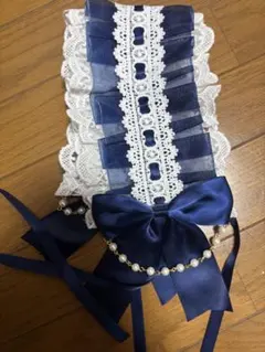 ヘッドドレス青