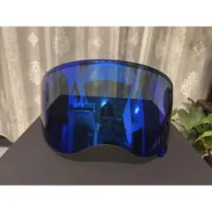 SHOEI HORNET ADV対応 電鍍ミラーシールド 透明赤日夜兼用バイザー