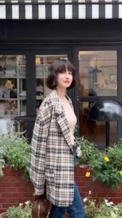 CLANE 2WAY TAILORED OVER JACKET size2