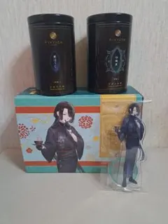 太公望　京都利休園コラボセット　茶筒　アクリルスタンド