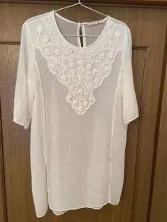 ZARAベーシックチュニック トップス ブラウスMサイズ