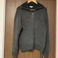 JWアンダーソン　スフレヤーンリブフルジップセーター　Mサイズ