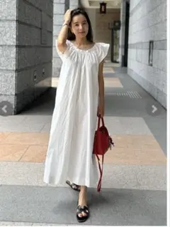 【ST.ROONEY】未使用♡キルティングサロペット ボリュームワンピースロング ST.ROONEY /キルティングサロペット