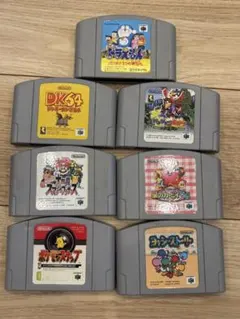【ジャンク品】Nintendo64 ソフトまとめ売り