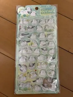 シマエナガ　ぷっくり　うるちゅる系　シール