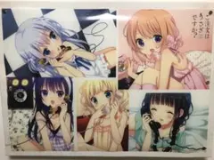 ご注文はうさぎですか? クリア　B2 ポスター