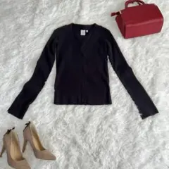 ARMANI EXCHANGE☆レディーストップス/BLACK/M