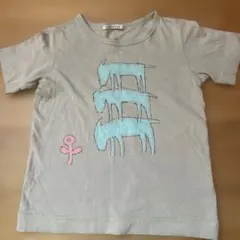 mina perhonen Tシャツ 110cm ヤギ柄のサムネイル