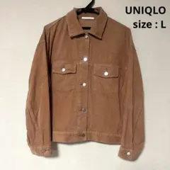 UNIQLO コーデュロイリラックスジャケット　Lサイズのサムネイル