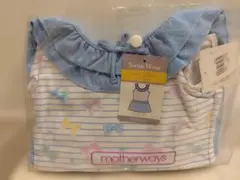新品未使用 マザウェイズ ワンピース水着 ブルー 水色 女の子 120㎝