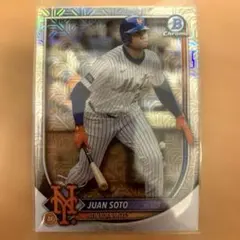ファン・ソトtopps bowman chrome MOJOニューヨーク・メッツ