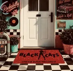 【新品未開封】CREAM SODA クリームソーダ ラグ BLACK CATS